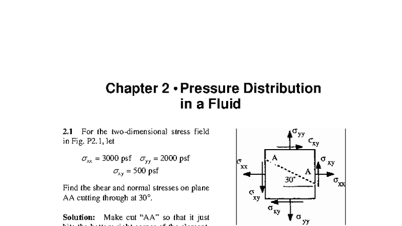 Chapter 2 fluids - This is a book on different problems for manometers ...
