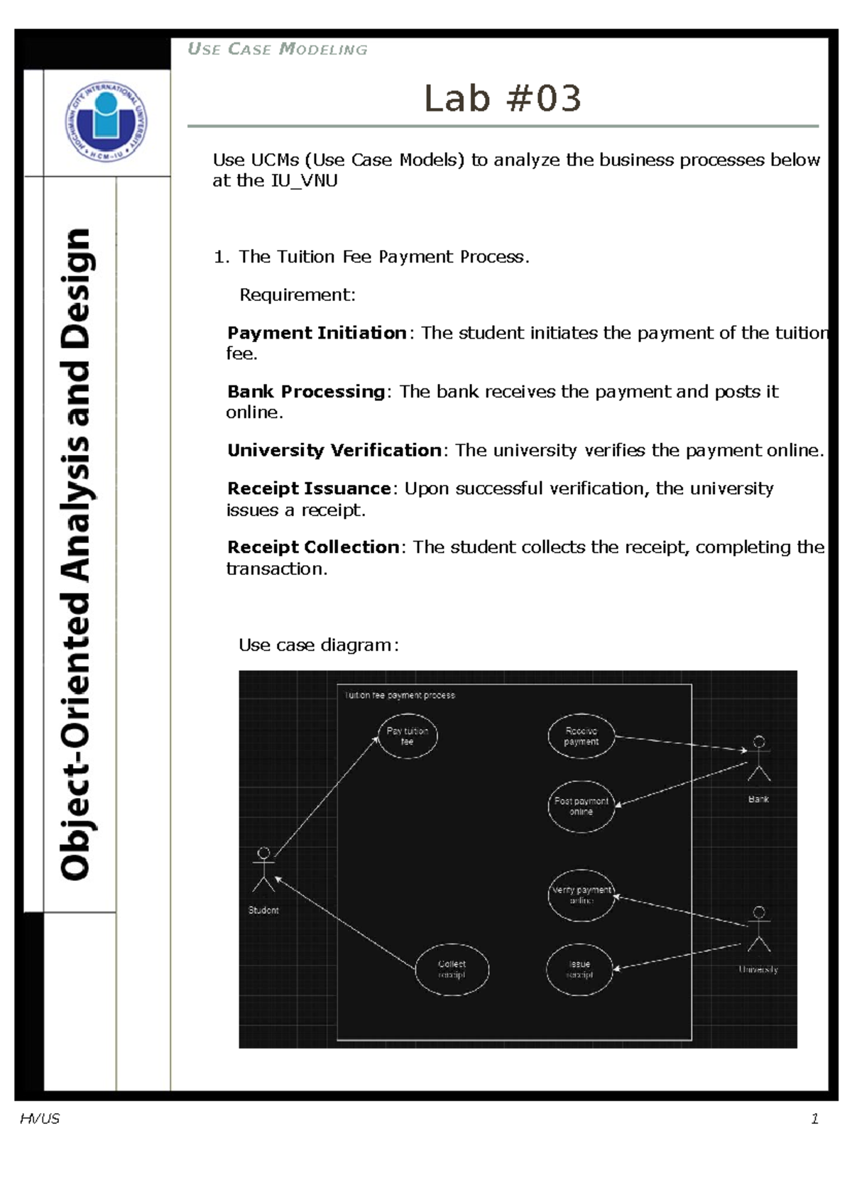Itcsiu 22251 Nguyen Van Ngoc Thi Ooadlab-Assignment 01 - USE CASE ...
