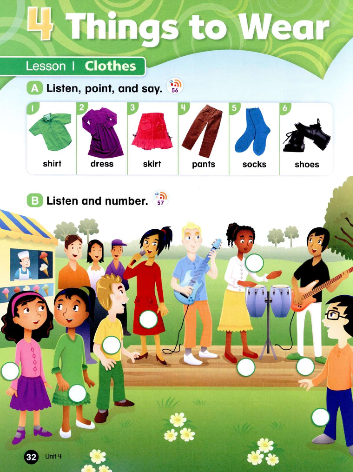 Everybody Up 2 Course Code: Clothes Lesson I Activities and Exercises ...