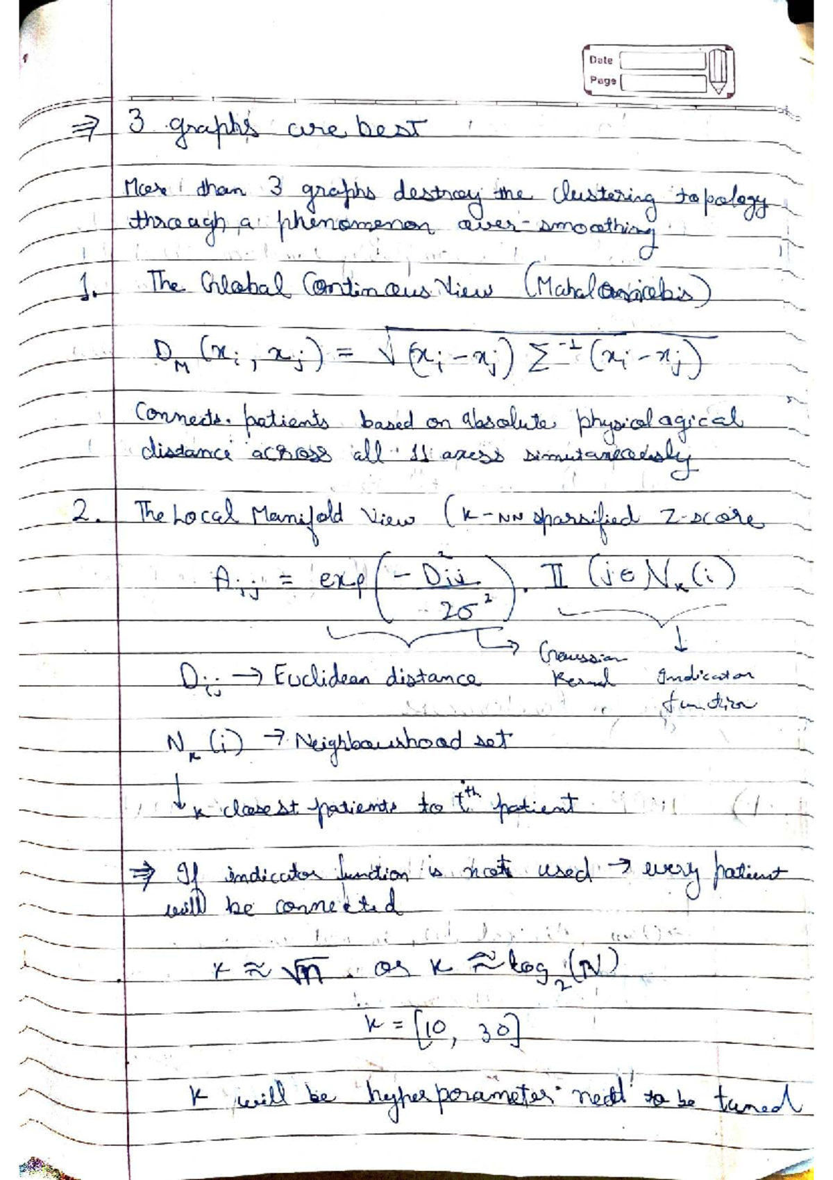 Adjacency Graph Notes - DM & Random Forest Analysis - Studocu