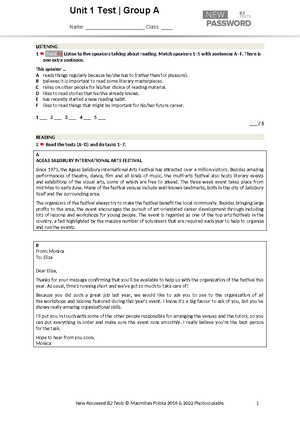 New_Password_B2_UT_4B - Unit 4 Test | Group B Name ...