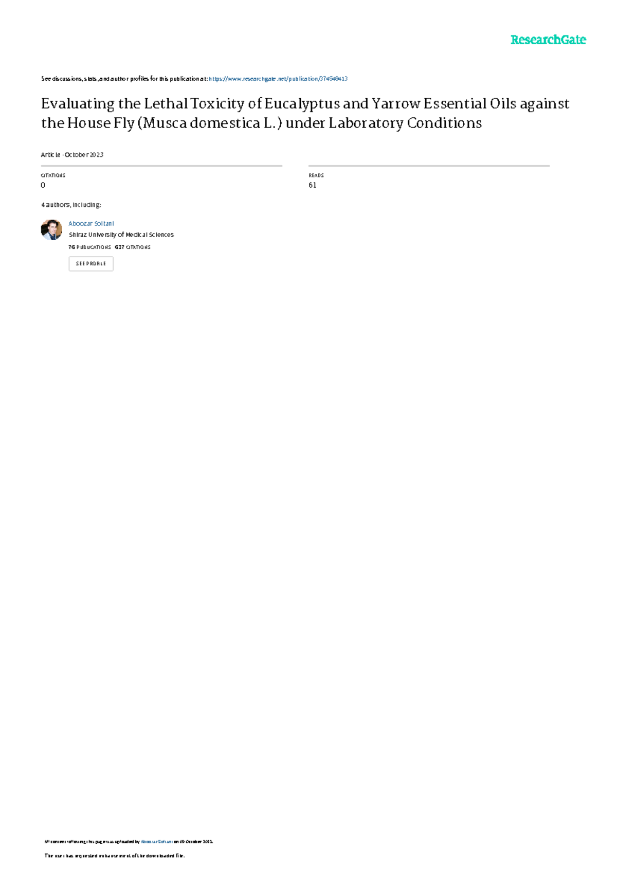 Rashidi paper-fa - Insect pest management - See discussions, stats, and ...