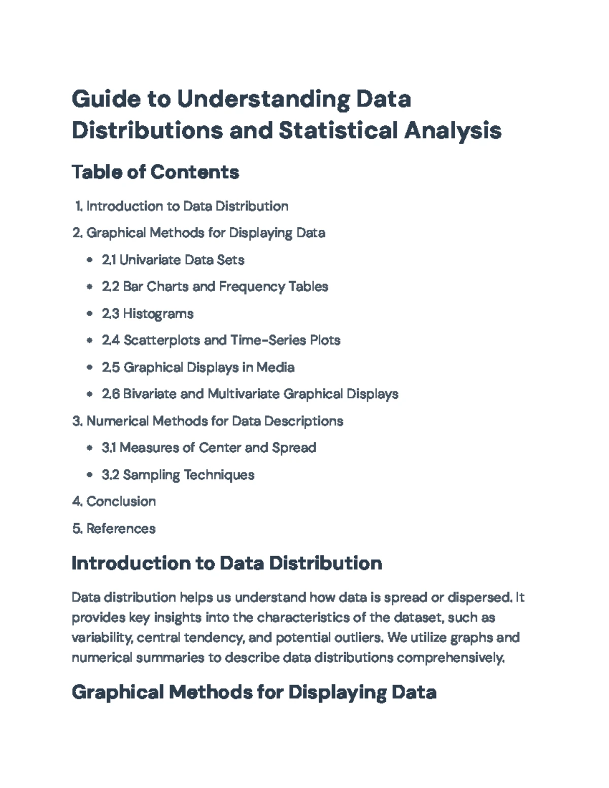 Chapter 3 Numerical Methods: Measures of Center & Spread in Data ...
