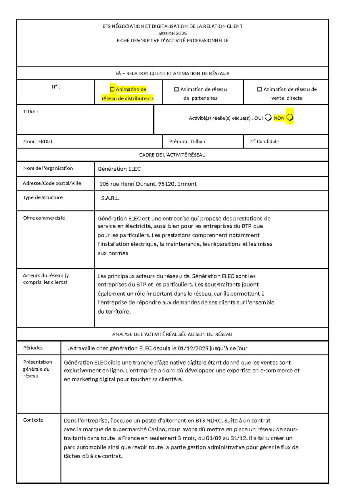 bts-ndrc-e6-fiche-activit-professionnelle-d-animation-des-r-seaux