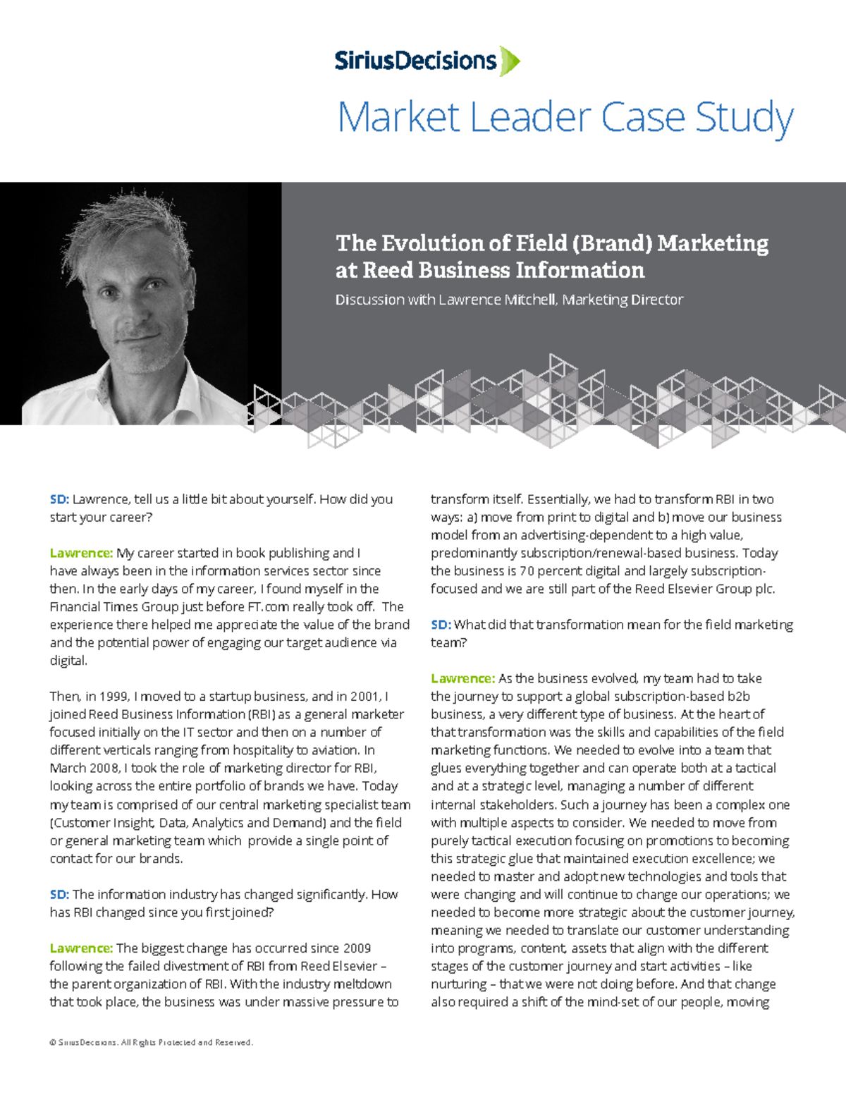 Marketing Leaders Case Study - Market Leader Case Study ...