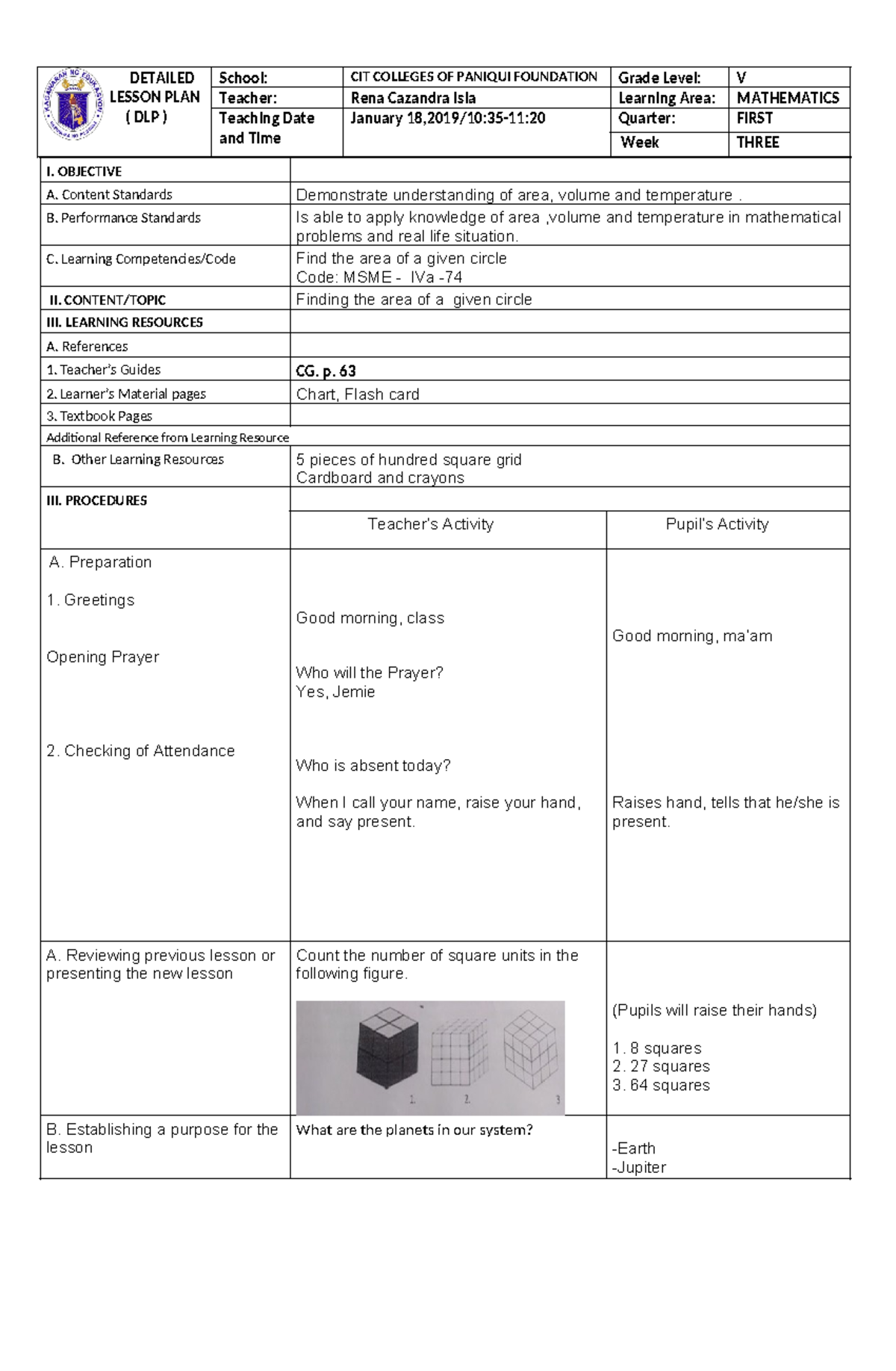RENA-Format-for-the-Detailed-Lesson-Plan-K-12-1 - DETAILED LESSON PLAN ...