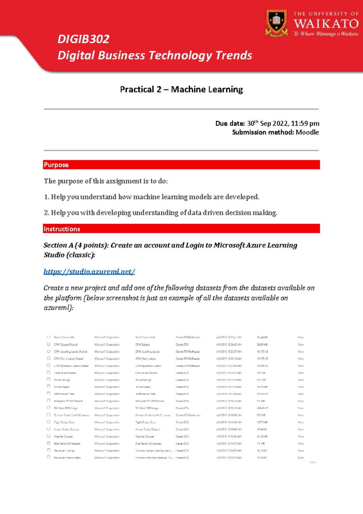 Machine Learning Model Development Guide - Practical 2 - Studocu