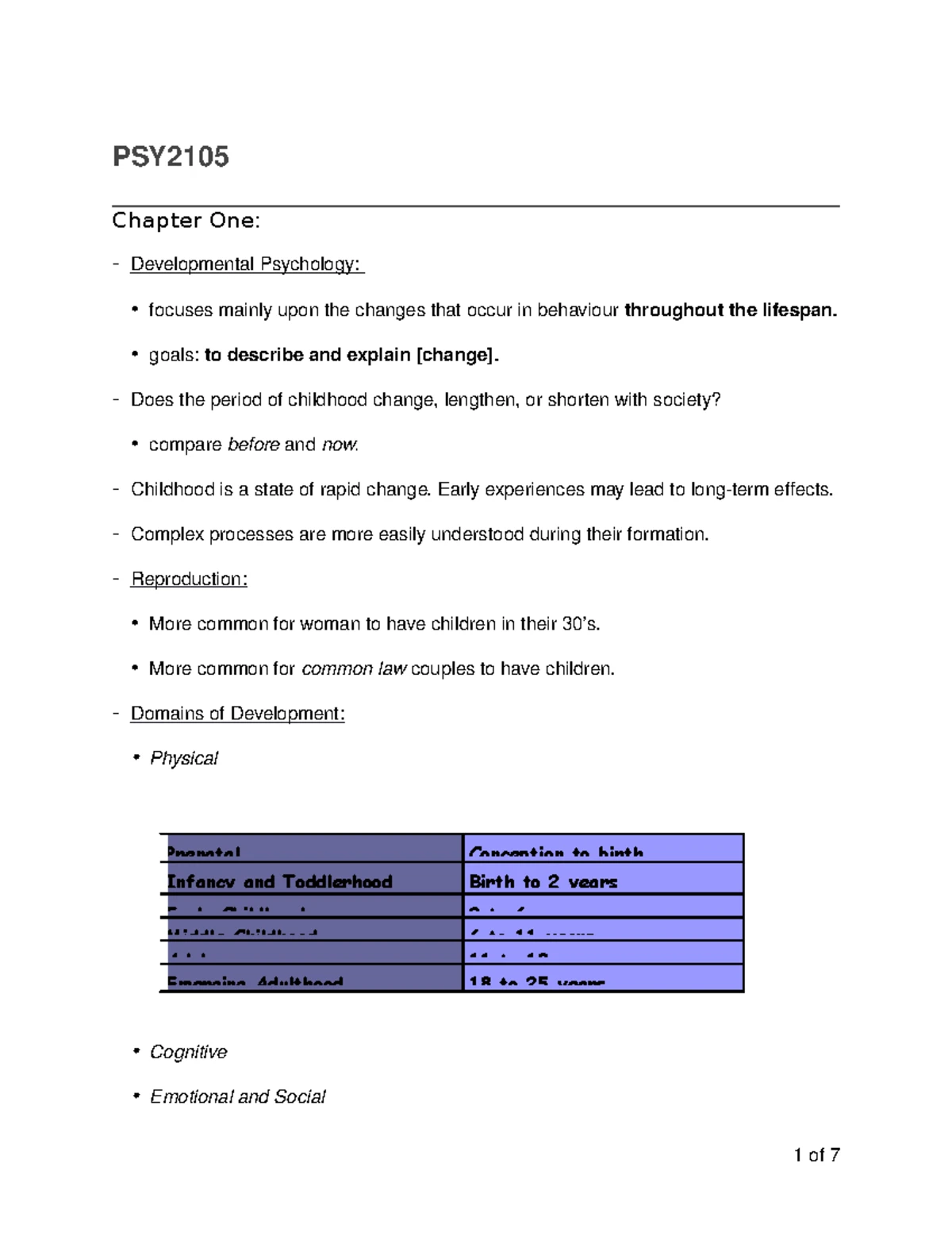 PSY2105 Chapter 3 Notes - Chapter 3 - Genetics 3. I Mechanisms of ...