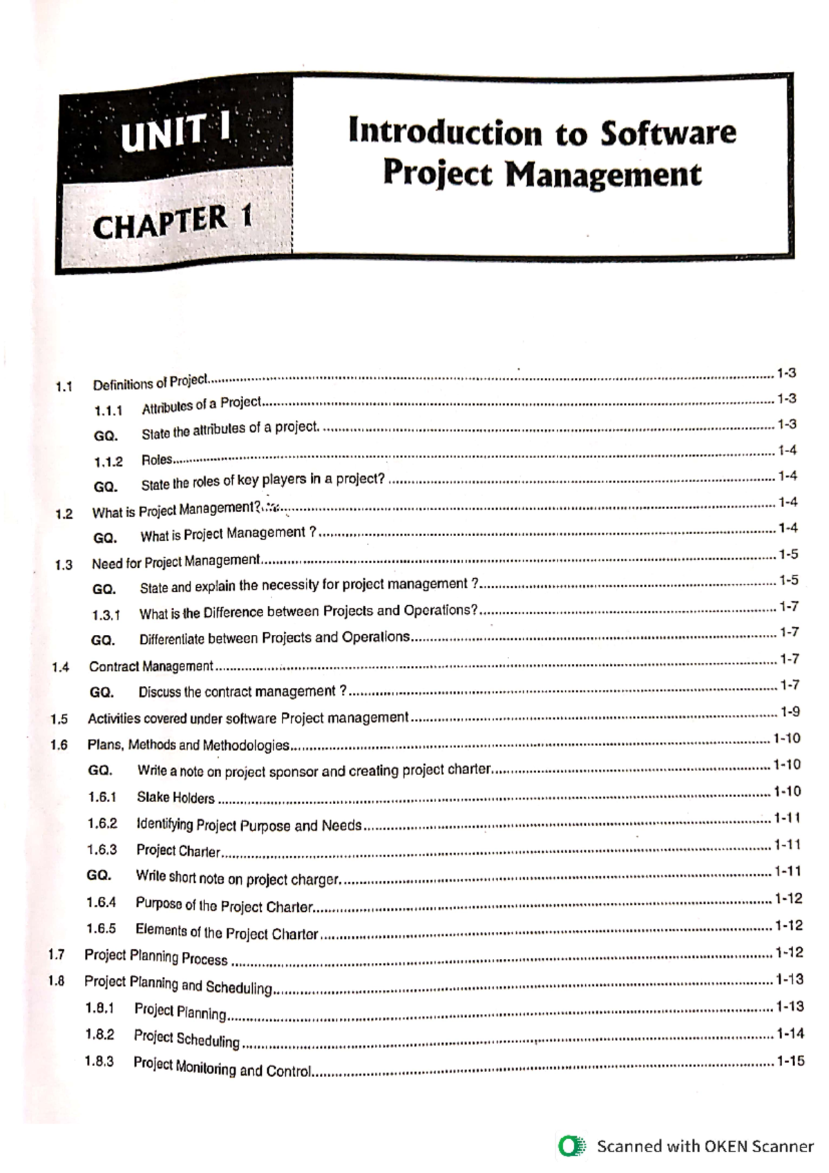 Software Project Management Concepts - SPPU SEM 7 IT Guide - Studocu
