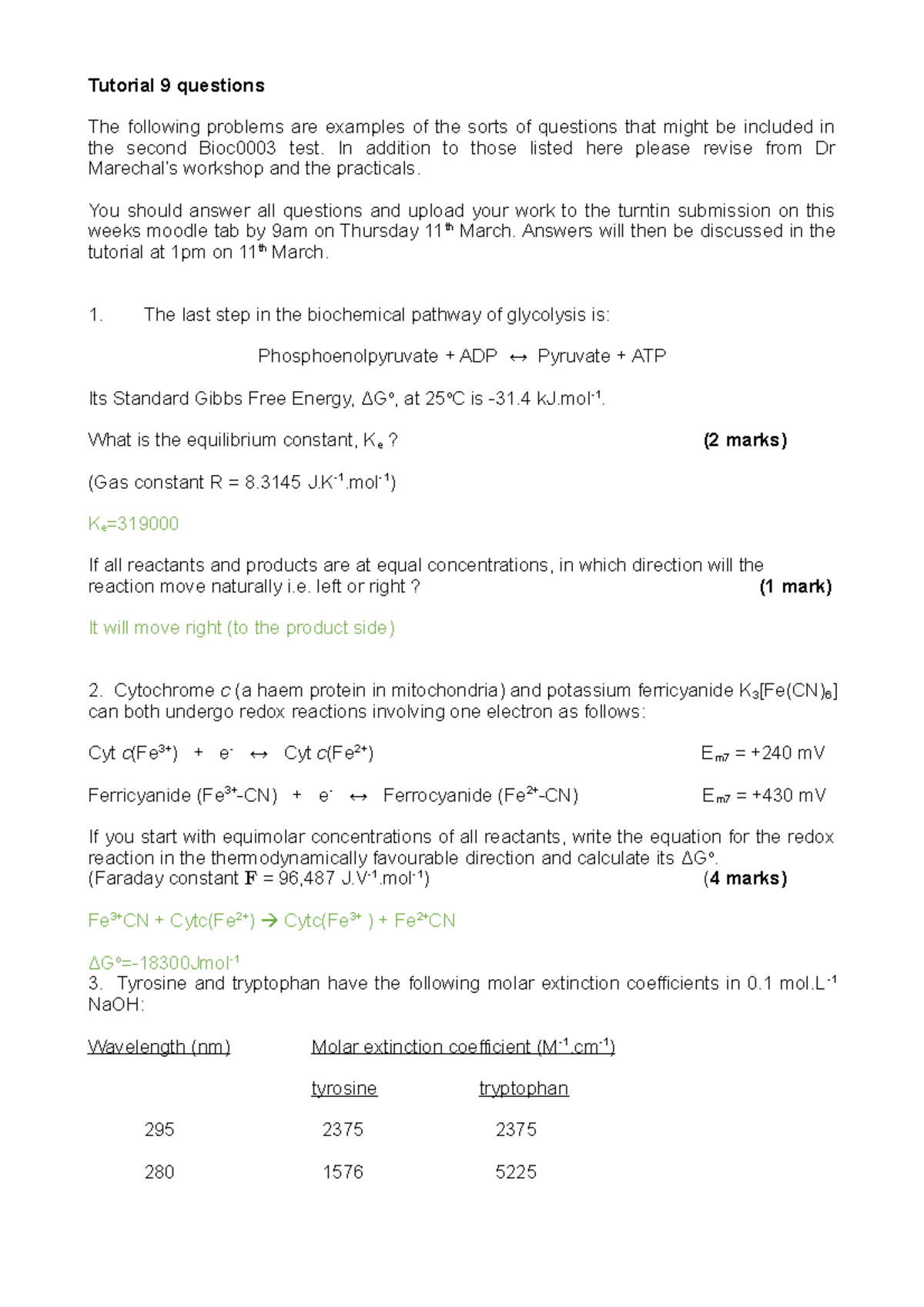 Tutorial 9 questions - Tutorial 9 questions The following problems are ...
