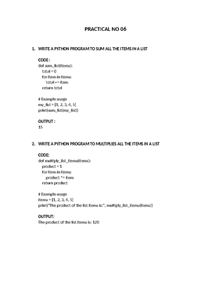 Unit 03. PWP (22616) - Data Structures in Python: Lists, Tuples, Sets ...
