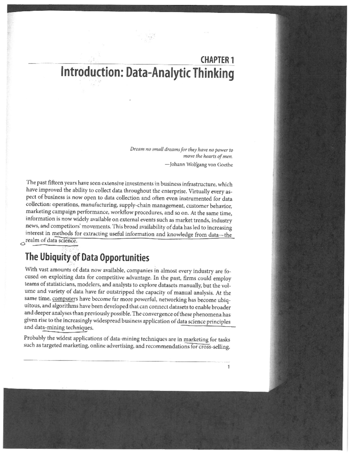 Data Science for Business (DS 101) Chapter 1: Understanding Data ...