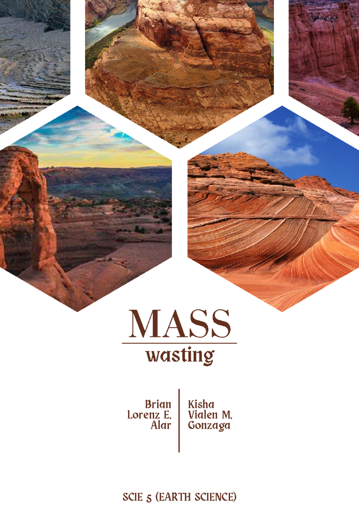 SCIE 5: Understanding Mass Wasting Processes in Earth Science - Studocu