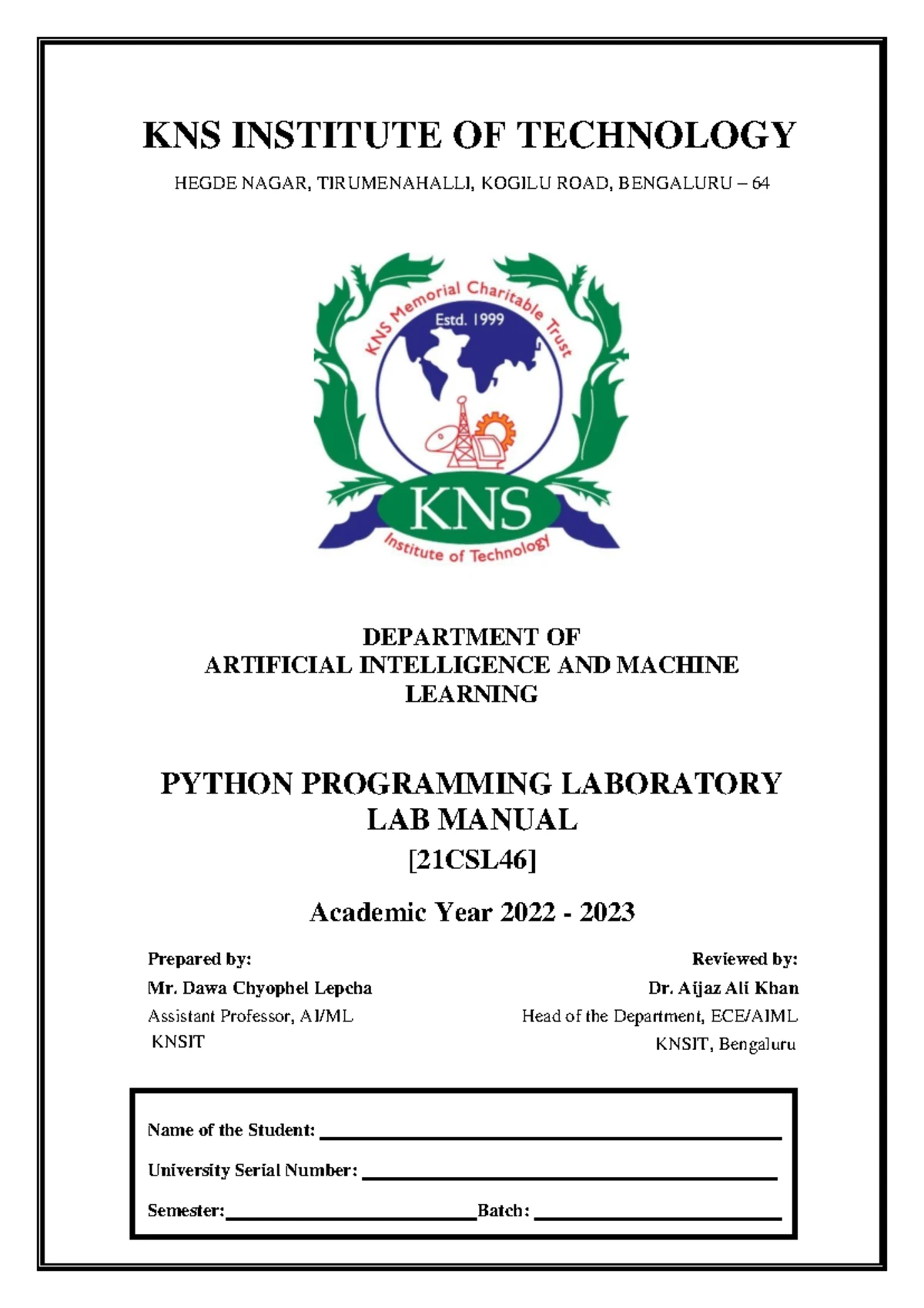 dswp lab manual - 1. Python program to Use and demonstrate basic data ...