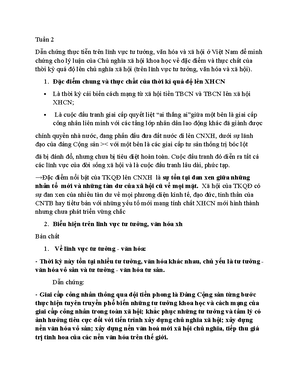 [Solved] Trong bi cnh cc quc gia t bn pht trin v thnh vng hin nay giai ...