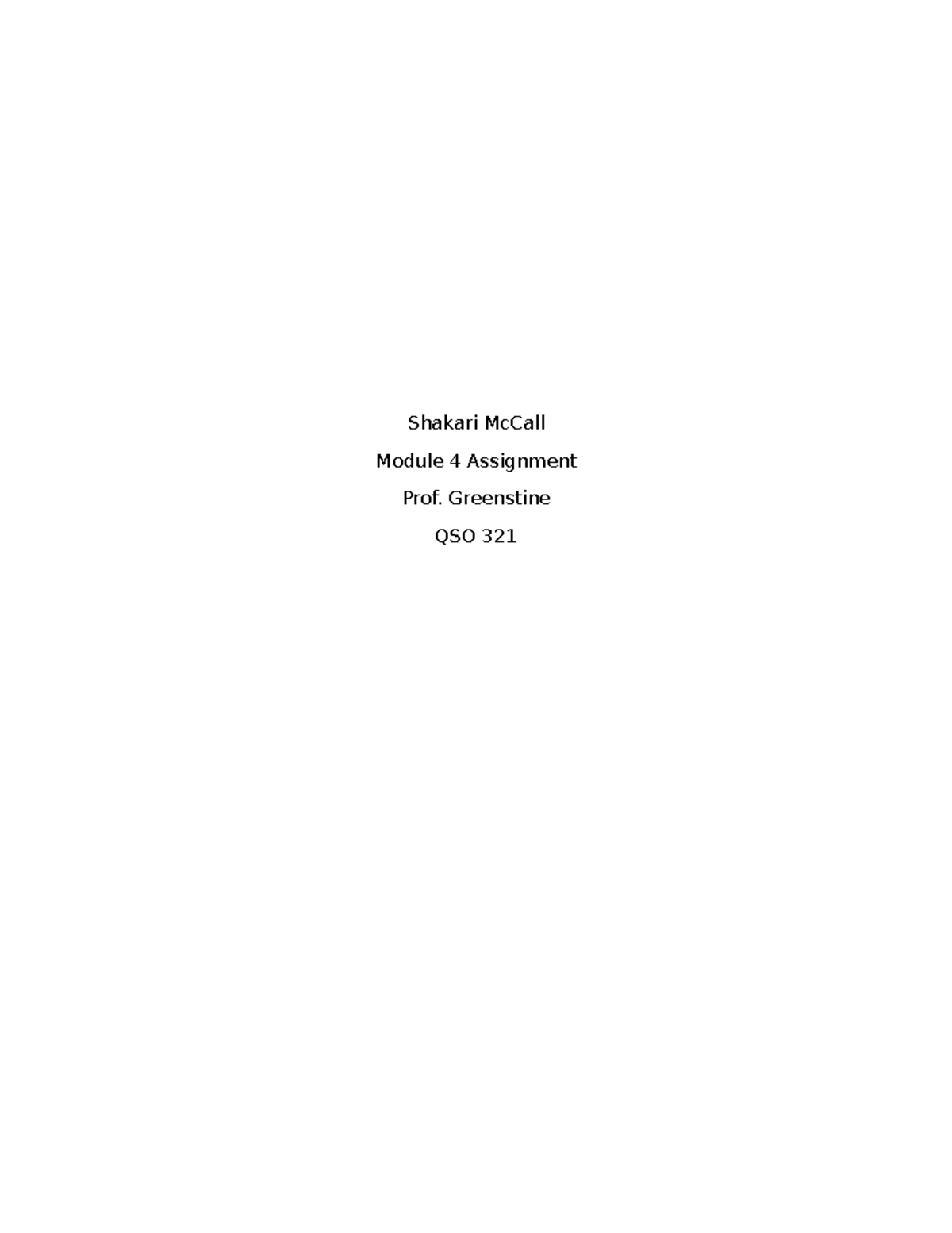 QSO 321 Module 4 Assignment: Process Improvement in Tea Bag Packaging ...