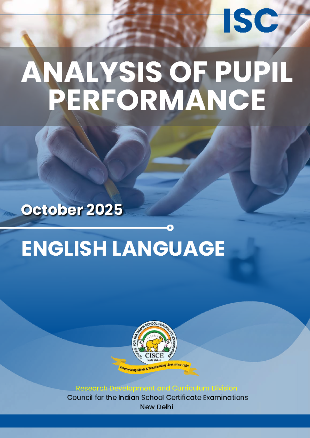 ISC 2025 Analysis of Pupil Performance in English Language - Studocu
