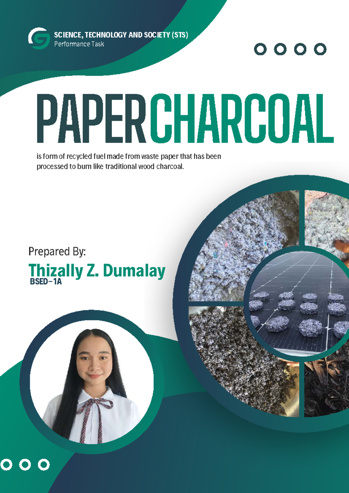 STS Performance Task: Creating Charcoal from Waste Paper - Studocu