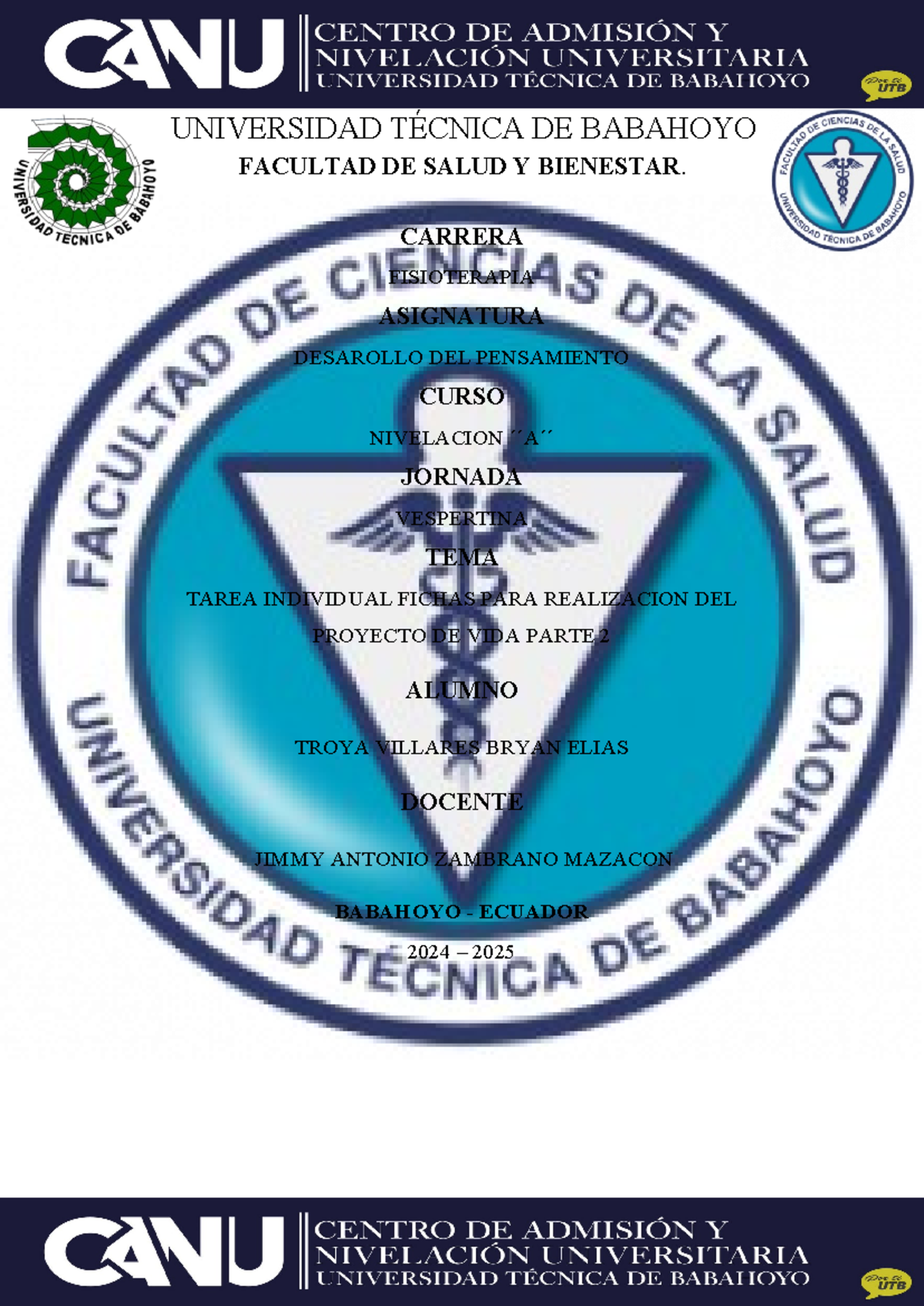 Universidad Tecnica De Babahoyo Logo 🙂⚠🥇👏🏻Proceso De
