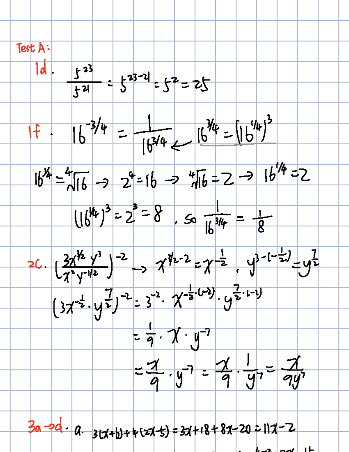 HW Week 1 - Coursework: Test A Analysis and Equations - Studocu