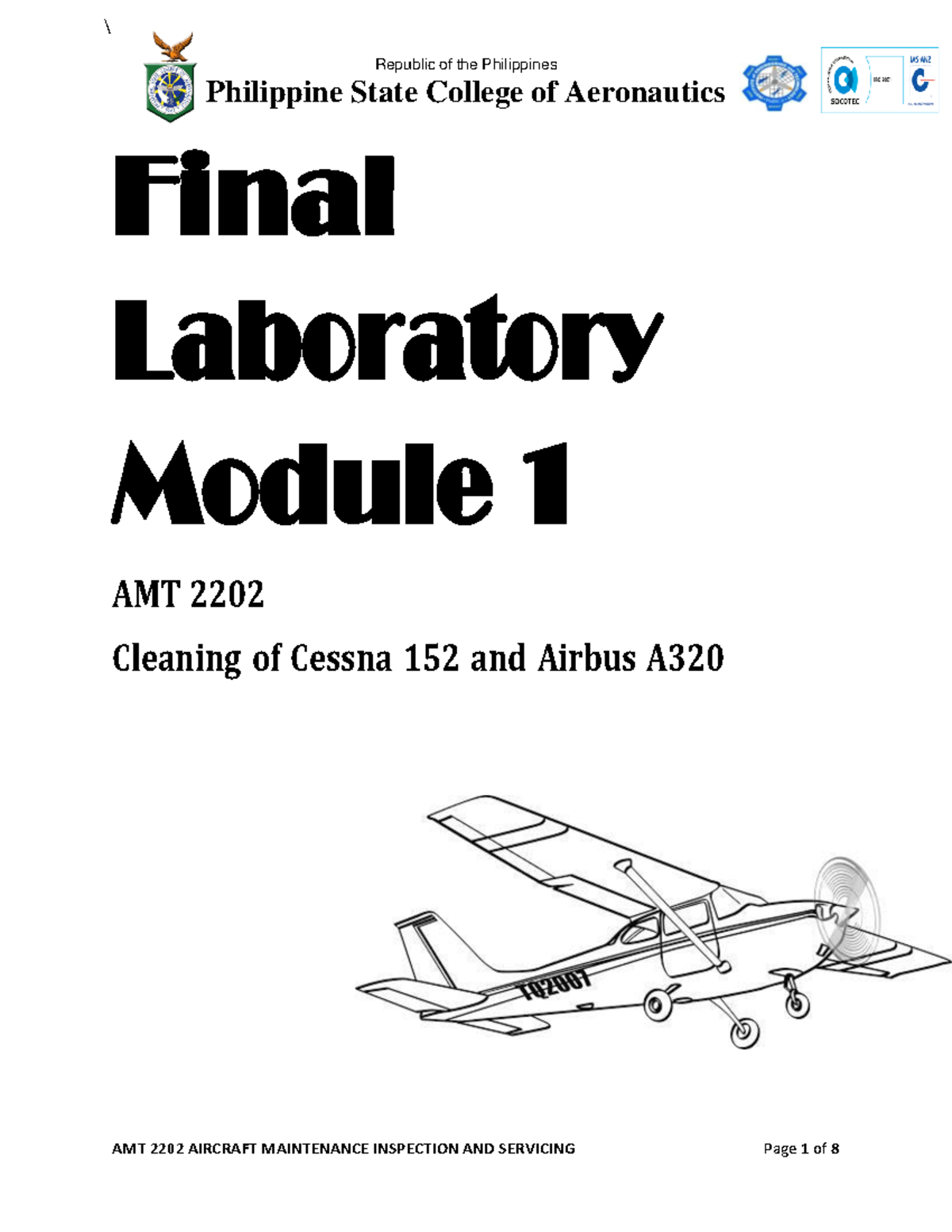 AMT 2202 Final Laboratory Module 1 - Republic of the Philippines ...