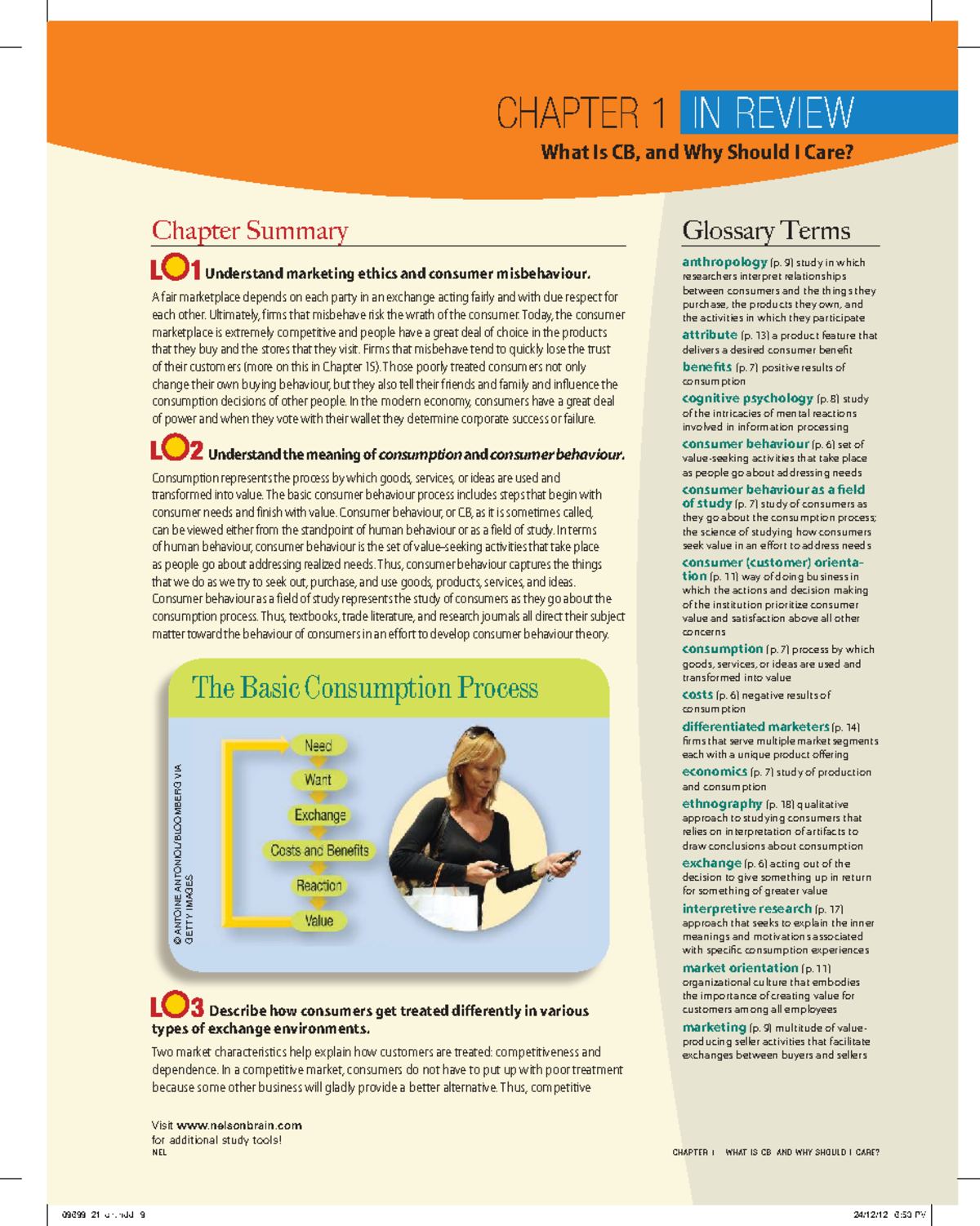 MKT400 Chapter 1 Review: Understanding Consumer Behavior and Ethics ...