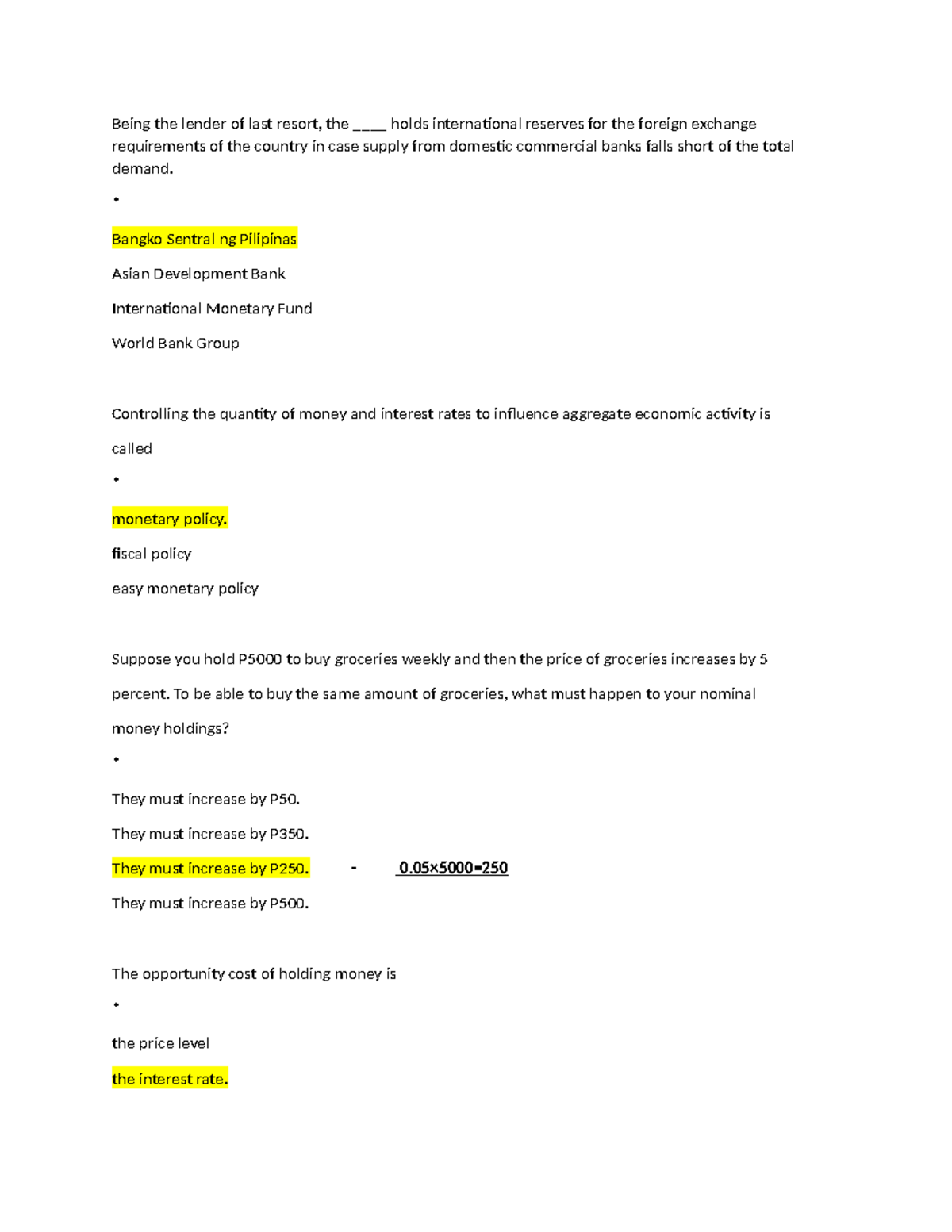 Econ 101: Monetary Policy and Inflation Analysis Assignment - Studocu