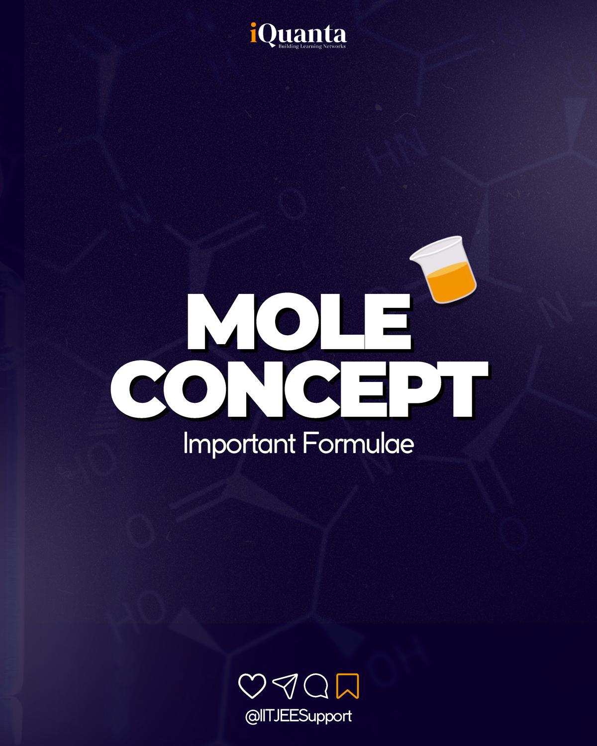 MOLE Concept Important Formulae for Chemistry (Course Code: iQuanta ...