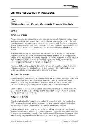 LCIA Guidance Note for Parties & Arbitrators: Key Rules & Procedures ...