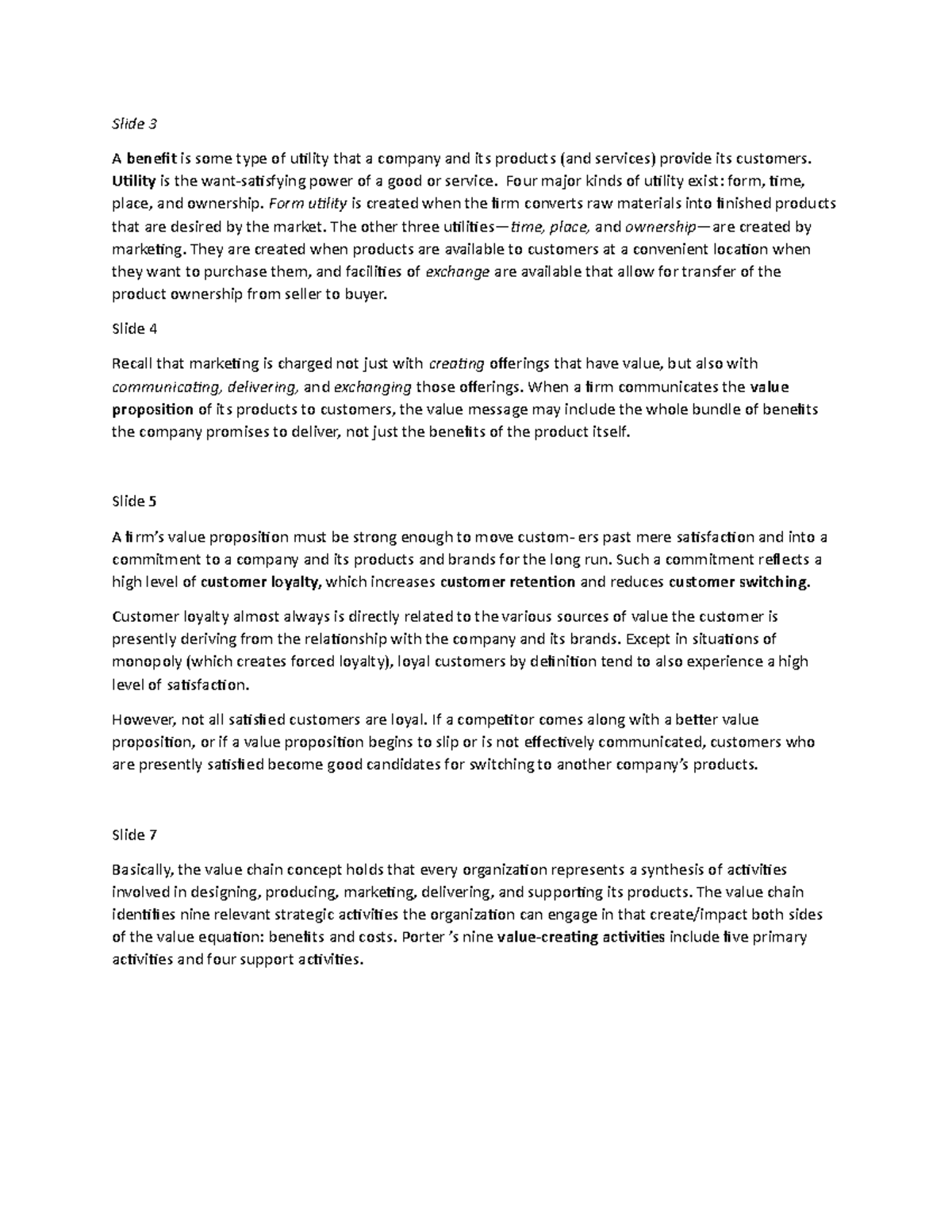 Marketing Management Overview and Key Concepts for Success - Studocu