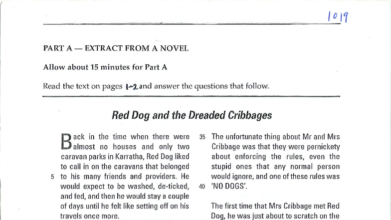 20251110142622460 - Red Dog and the Cribbages: A Novel Extract Analysis ...