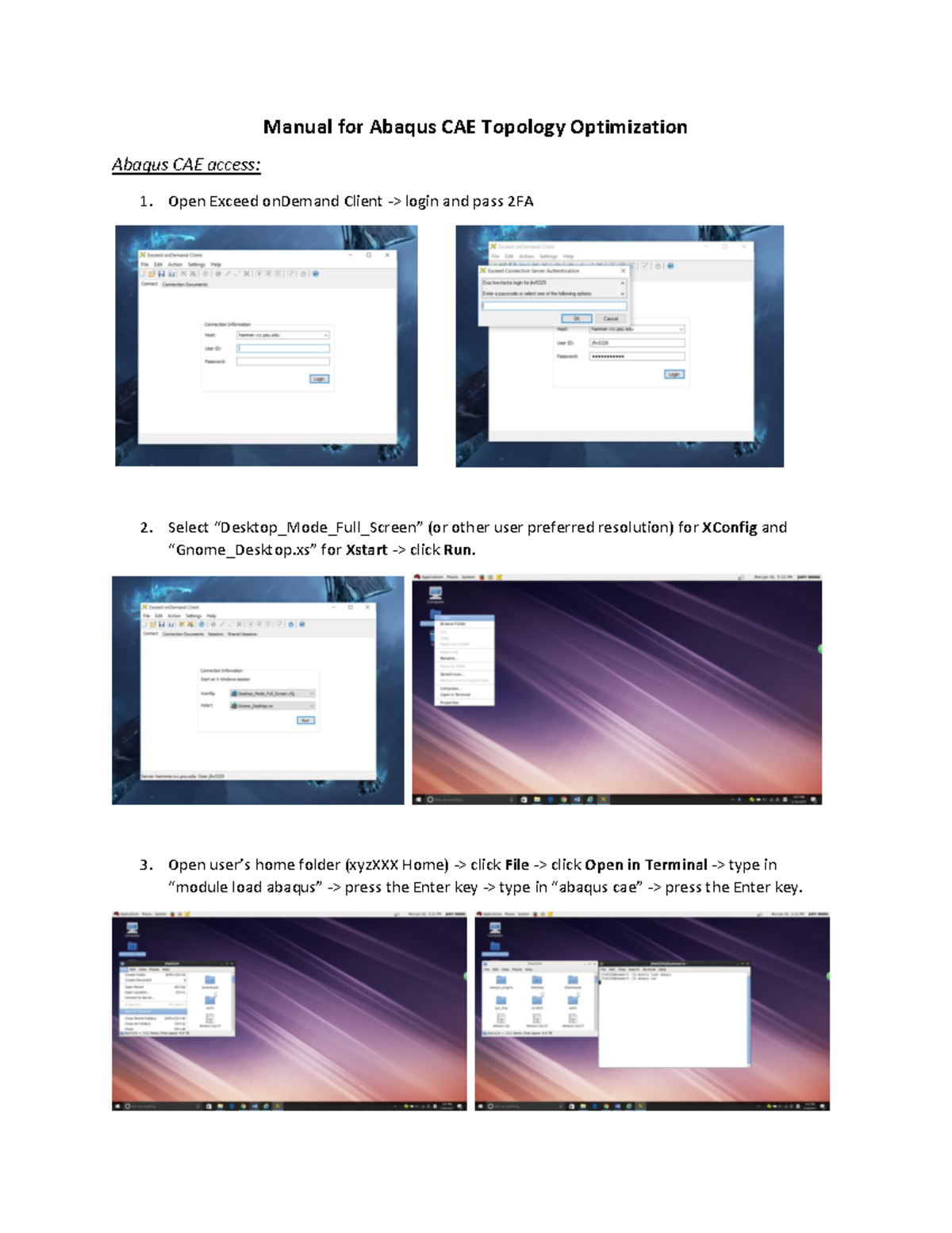 Abaqus CAE Topology Optimization Manual: Step-by-Step Guide - Studocu