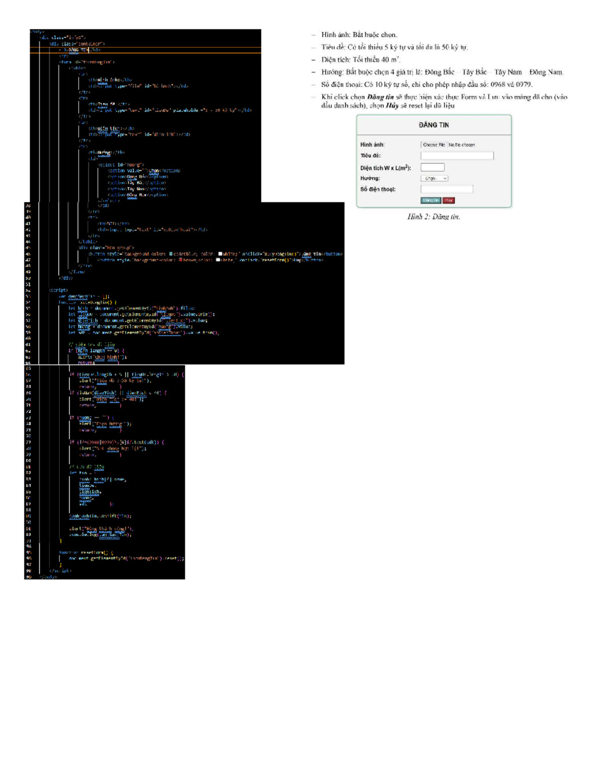 Nhập môn html - 123 - Nhập môn lập trình Web - Cái này bài 2. Đề thi ...