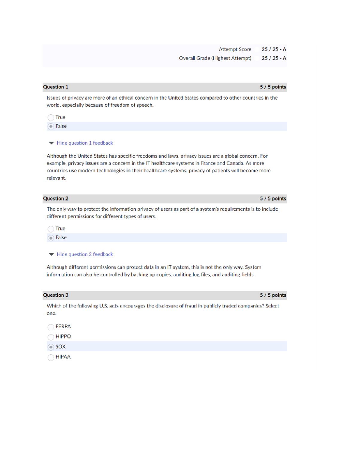 4-2 Module Quiz Study Guide - Studocu
