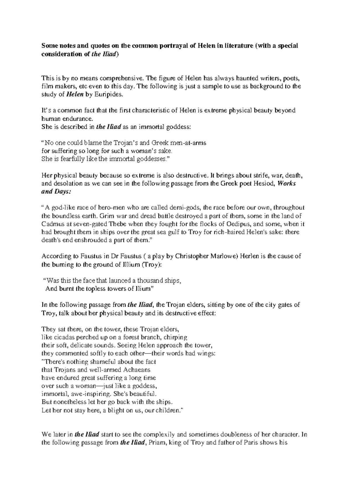 Appearance and reality in Euripides’ Helen - Appearance and reality in ...