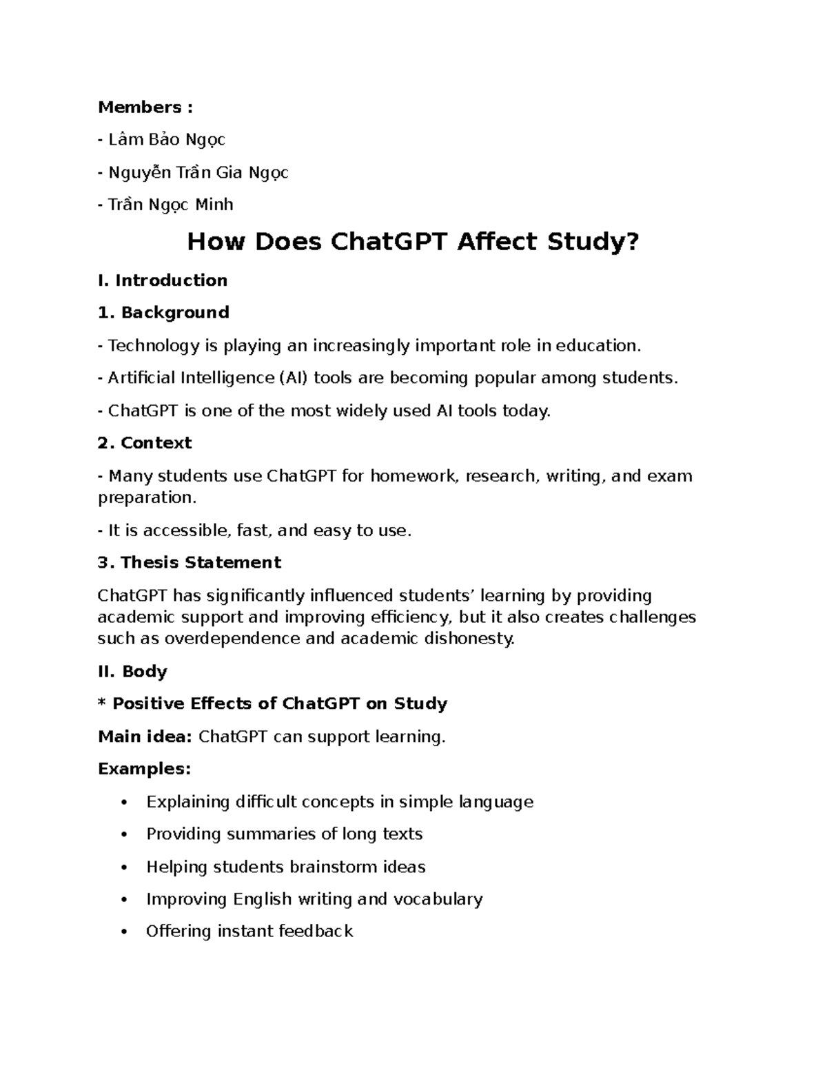 How ChatGPT Influences Study Habits: Benefits and Drawbacks - Studocu