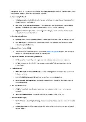 Firewall - Notes are good - A firewall is a crucial component of ...