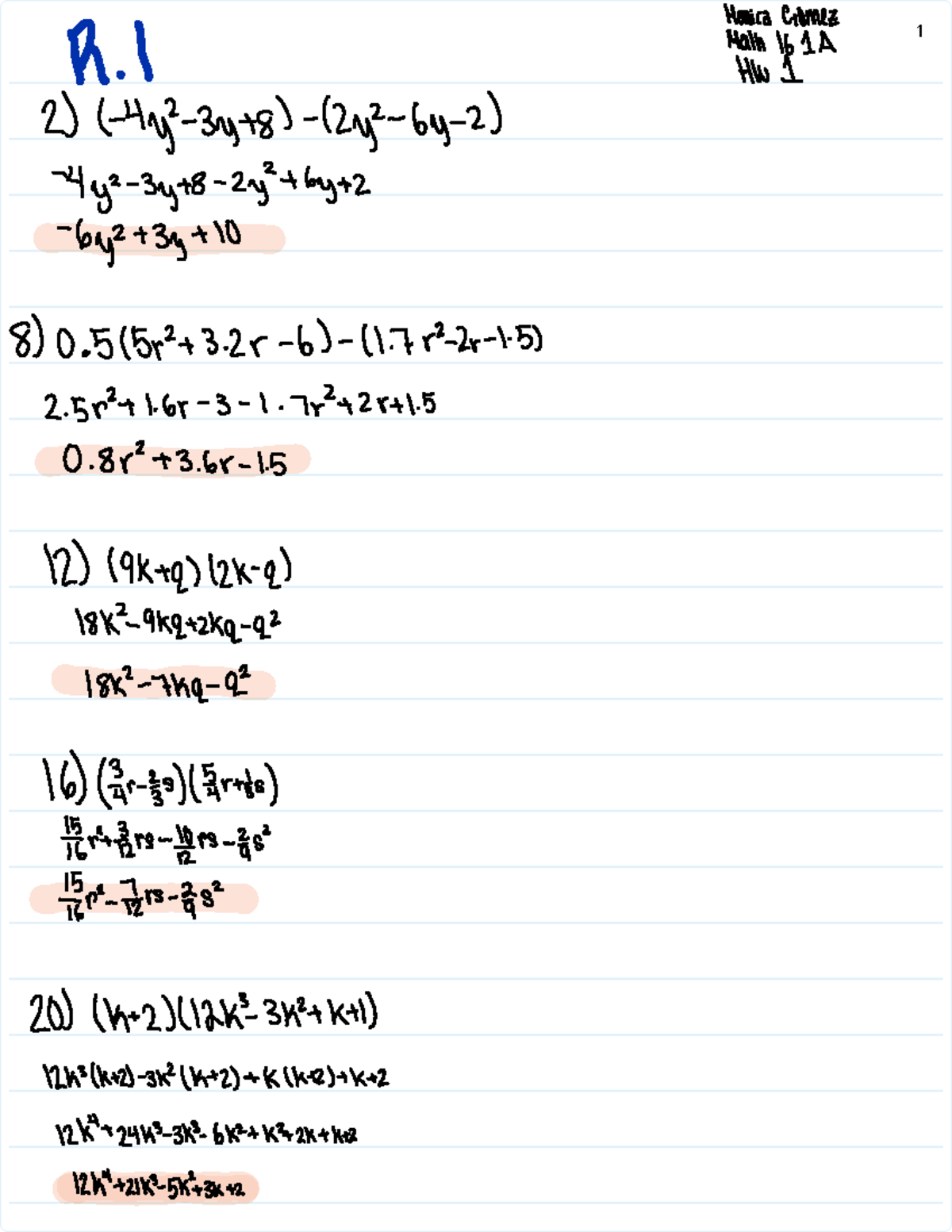 Math 161A - Homework 1 Solutions and Detailed Answers - Studocu