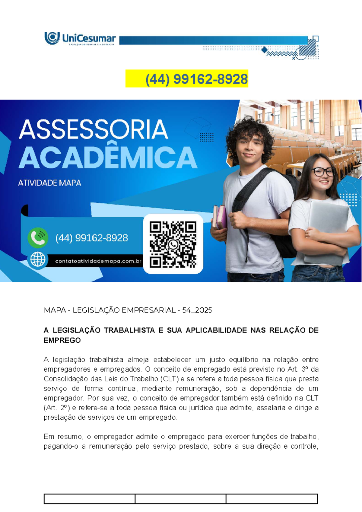 3. De acordo com as normas previstas na CLT qual é o direito previsto ...