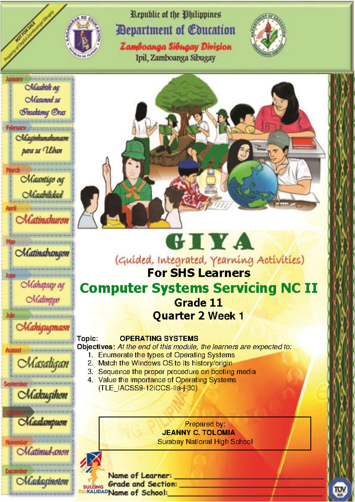 Week 1 - CSS 11: Understanding Operating Systems and Windows History ...