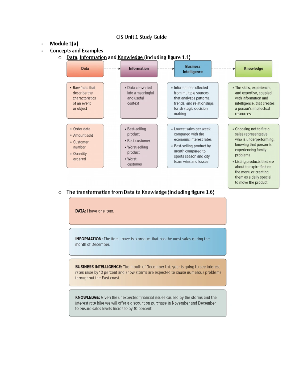 Study Guide for CIS2010 Unit 3: Key Concepts & Vocabulary - Studocu