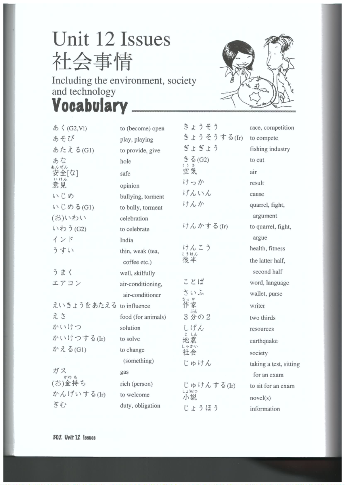 Unit 12 Issues: Vocabulary and Essays on Environment, Society, and ...