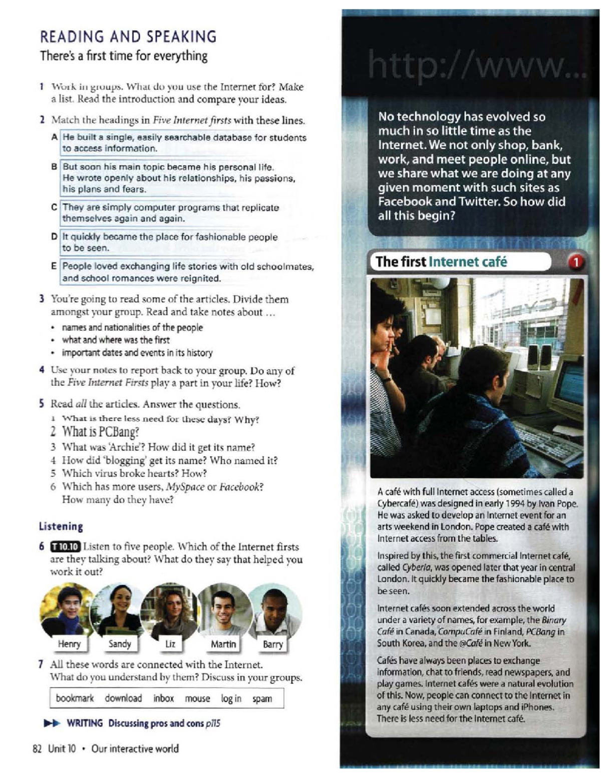 Trabajo Adicional - I dont know - READING AND SPEAKING a first time for ...