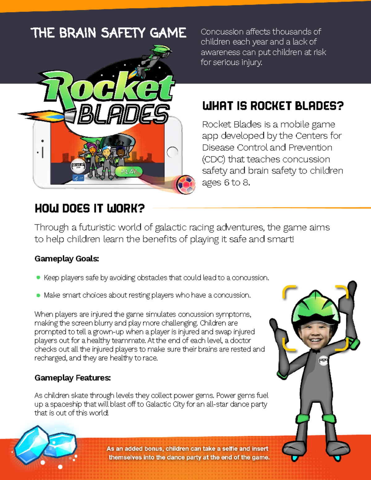 Rocket Blades: Concussion Safety Game Handout for Kids - Studocu