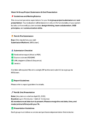 Java reference sheet - CZ2002 - Studocu