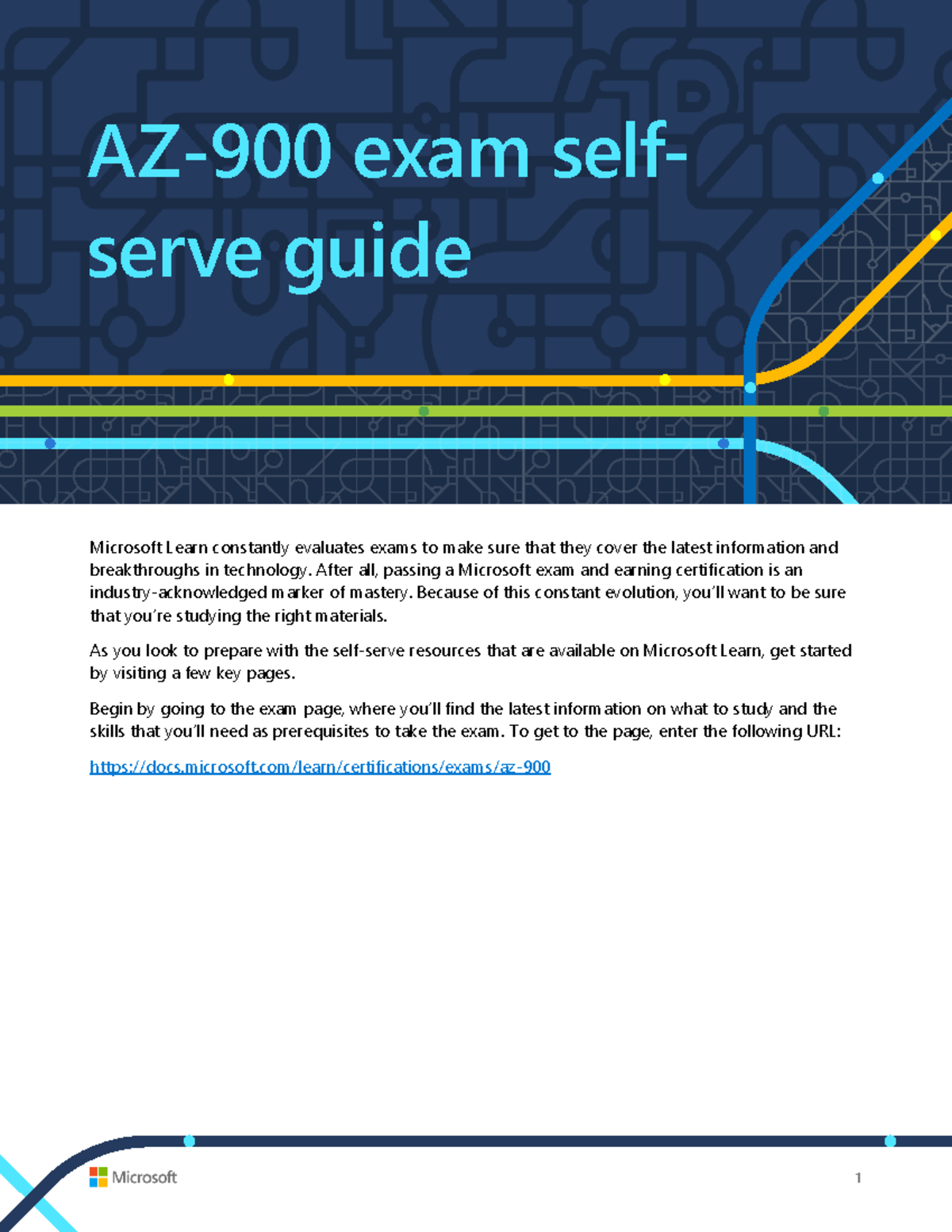 AZ-900 Exam Self-Serve Study Guide and Resources for Preparation - Studocu