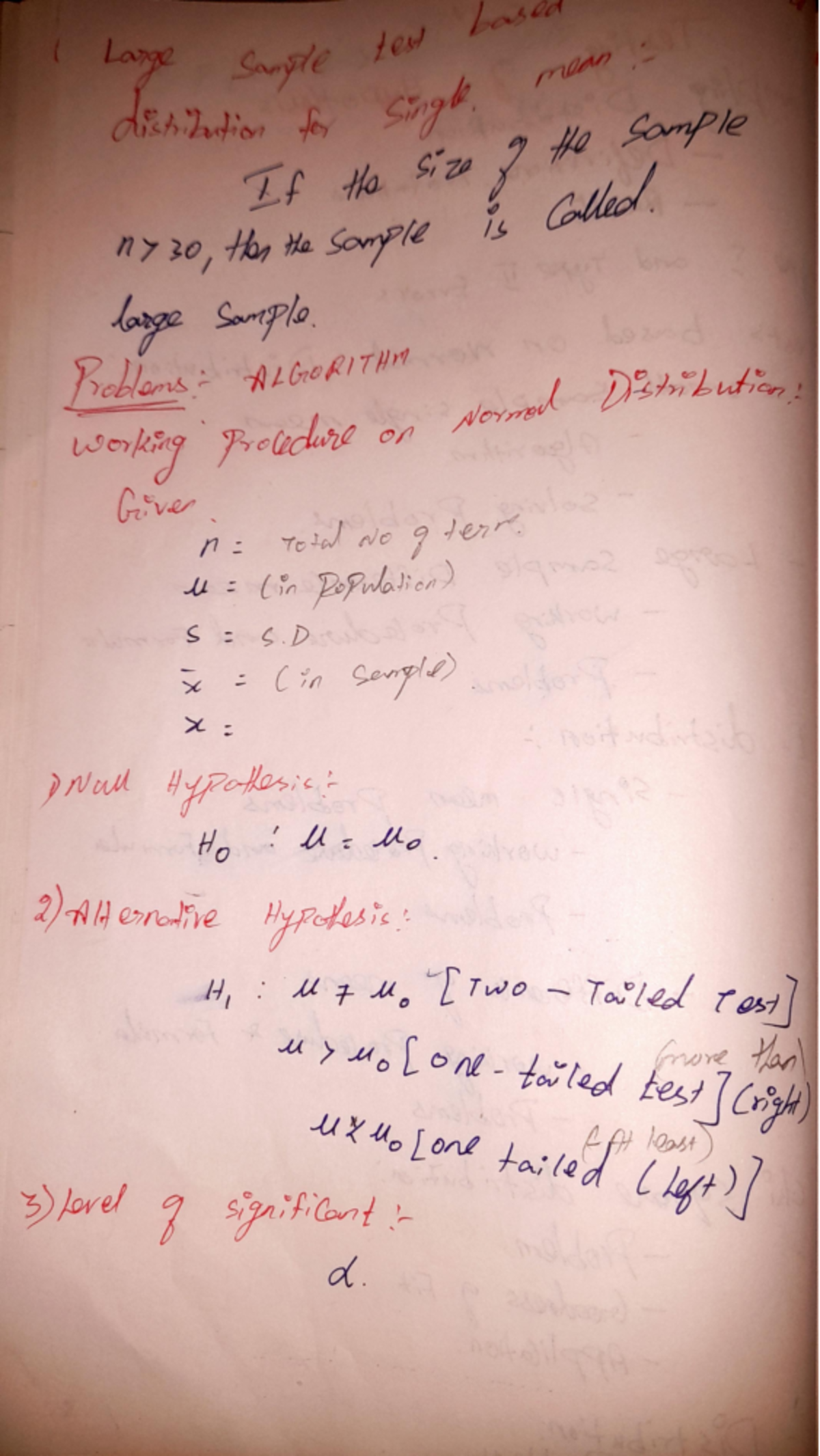 MA4151 Unit 4: Two-Tailed Hypothesis Testing Overview - Studocu