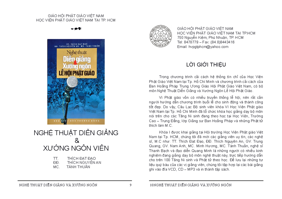 Nghethuatxuongngon - KNHN - GIÁO HỘI PHẬT GIÁO VIỆT NAM HỌC VIỆN PHẬT ...