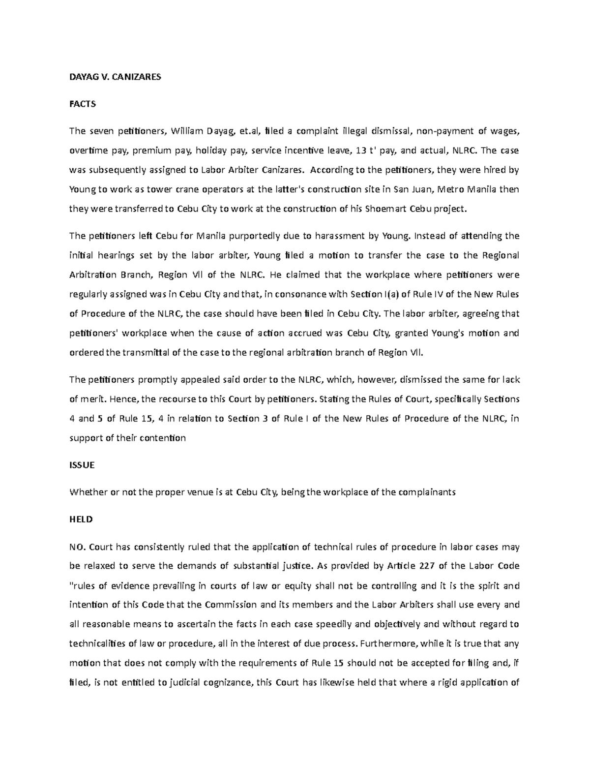 RA 8972 Solo Parents Welfare Act: Key Provisions and Benefits - Studocu