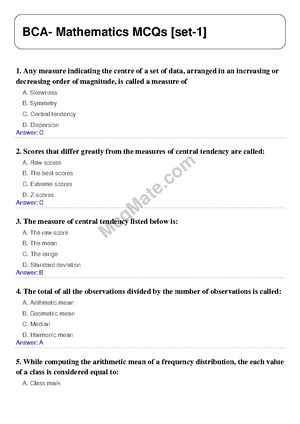 Bca 2 sem fundamentals of discrete mathematics 5062 2022 - Bachelor of ...